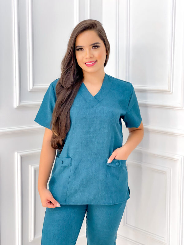 Scrubs Brenda Melange Petróleo - Image 3